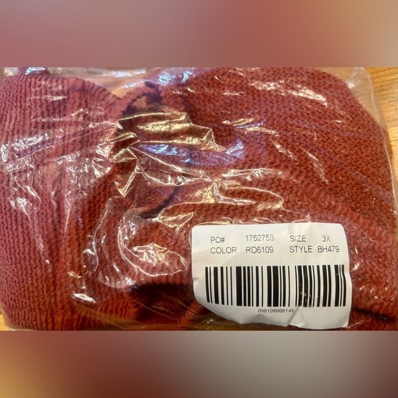 NWT J. Crew Scrunchie Sweetheart Bikini Top in Terracotta with 2 Straps, Size 3X - Picture 12 of 15